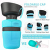 SearchFindOrder 500ml Foldable Leak-Proof Dog Water Bottle & Bowl