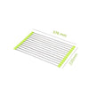 SearchFindOrder A-370X220MM Multipurpose Stainless-Steel Roll-up Drying Rack