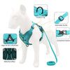 SearchFindOrder Adjustable Reflective Breathable Dog Harness for Puppies and Small Dogs