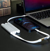 SearchFindOrder Auto-Folding Magnetic Charging Cable with Built-in Power Bank