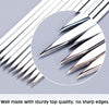 SearchFindOrder Barbecue Reusable Grill Stainless Steel Skewers