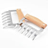 SearchFindOrder Beige Stainless Steel Bear Claw Meat Shredder