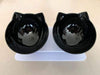 SearchFindOrder Black Double Bowls The AmazingOrthopedic Cat Bowl