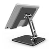 SearchFindOrder Black Lazy Foldable Aluminum Alloy Bracket For IPad