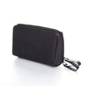 SearchFindOrder Black with Red Cosmetic Travelling Waterproof Toiletry Makeup Bag for Women