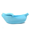 SearchFindOrder Blue / Medium For 3-5.5 Ibs Fun Comfy Banana Pet Bed House