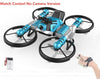 SearchFindOrder Blue Watch 1B 2-in-1 Quadrocopter UAV Aircraft Motorcycle 2.4Ghz 4-Axis Gyro RC Drone with your selected options