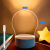 SearchFindOrder C / Warm White Light / China Creative Led Night Light Note Board