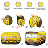 SearchFindOrder Children's Outdoor and Indoor Popup Play Tent Fire Truck Police Car Icecream Truck Schoo Bus