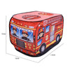 SearchFindOrder Children's Outdoor and Indoor Popup Play Tent Fire Truck Police Car Icecream Truck Schoo Bus