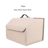 SearchFindOrder China / Beige-Medium Large Capacity Durable Car Trunk Organizer Bag