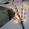 SearchFindOrder christmas 20 Bulbs LED Willow Branch Lights