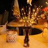 SearchFindOrder christmas 20 Bulbs LED Willow Branch Lights