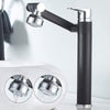 SearchFindOrder Chrome with Black High Tall (30cm/11.8 Inch) Multi Directional 360° Super Faucet