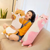 SearchFindOrder Cute Plush Long Stuffed Cat Pillow