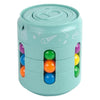 SearchFindOrder Cylinder Cyan IQ Rotating Puzzle Games