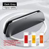 SearchFindOrder Dark Grey Futuristic Low Profile Car Air Freshener