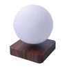 SearchFindOrder Dark Wood Grain Base / US 3D LED Levitating Moon