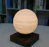 SearchFindOrder Dark Wood Jupiter / EU Levitating LED Moon Lamp