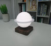 SearchFindOrder Dark Wood Saturn / EU Levitating LED Moon Lamp