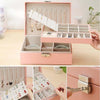 SearchFindOrder Double-Layer Jewelry Box High Capacity