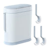 SearchFindOrder Electronic Sensor Trash Can with Toilet Brush