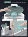 SearchFindOrder Electronic Sensor Trash Can with Toilet Brush