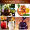 SearchFindOrder Elegant Stemless Shatterproof Tritan Plastic Wine Cups