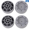 SearchFindOrder Extender 4 Pieces Washing Machine Universal Rubber Mat Anti-Vibration Pads