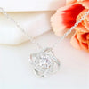 SearchFindOrder Four-leaf Clover Pendant Eternal Heart Necklace for Mother