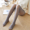 SearchFindOrder Gray full foot / Thin Winter Super Warm Women Leggings