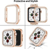 SearchFindOrder Jewelry & Watches Women Bling Diamond Strap With Case for Apple Watch