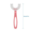 SearchFindOrder Kids Silicone U-Shaped Toothbrush