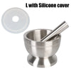 SearchFindOrder L Silicone cover Stainless Steel Herbs Crusher⁠ with Silicone Cover