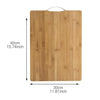 SearchFindOrder Large Bamboo Chopping Board Hangable Non-slip