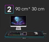 SearchFindOrder LED Light Mousepad RGB Keyboard Cover Deskmat