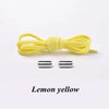 SearchFindOrder Lemon yellow Smart No-Tie Shoelaces