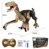 SearchFindOrder Light Brown Dinosaur Remote Controlled Toy Dinosaur