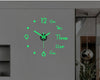 SearchFindOrder Luminous / Large 37 Inch Modern Wall Clock DIY Timepiece