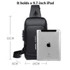 SearchFindOrder Luxury Multifunctional Anti-Theft USB Charging Crossbody Travel Sling Bag