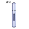 SearchFindOrder Matte Silver / 8ML Portable Mini Refillable Perfume Bottle With Spray Scent Pump