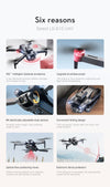 SearchFindOrder Mini Foldable Quadcopter 8K HD Professional Drone with Obstacle Avoidance & 3km Aerial Photography Range