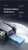 SearchFindOrder Mini Foldable Quadcopter 8K HD Professional Drone with Obstacle Avoidance & 3km Aerial Photography Range