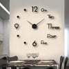 SearchFindOrder Modern Wall Clock DIY Timepiece