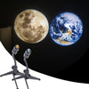 SearchFindOrder Moon and Earth LED Projector Lamp with 360° Rotatable Bracket