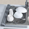 SearchFindOrder Multipurpose Stainless-Steel Roll-up Drying Rack