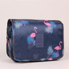 SearchFindOrder Navyflamingo / China Waterproof Travel Cosmetic Toiletries Bag with Hook