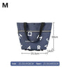 SearchFindOrder Navy Medium Foldable Shopping Trolley Bag with Wheels