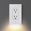 SearchFindOrder Outlet Wall Plate with LED Night Lights