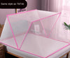 SearchFindOrder Pink / 160x190x80cm Portable Folding Mosquito Net